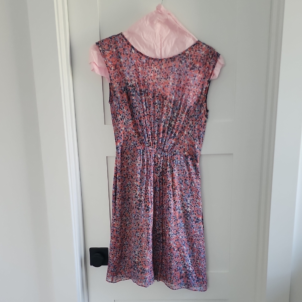 J Crew Floral Pink Womens Dress